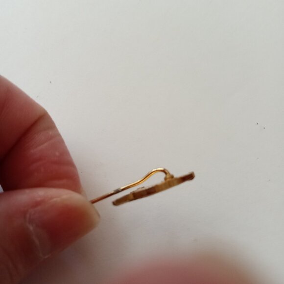 Golden Kangaroo Australia Down Under Pin Antique Pinback Retro Vintage backpack - Picture 4 of 16